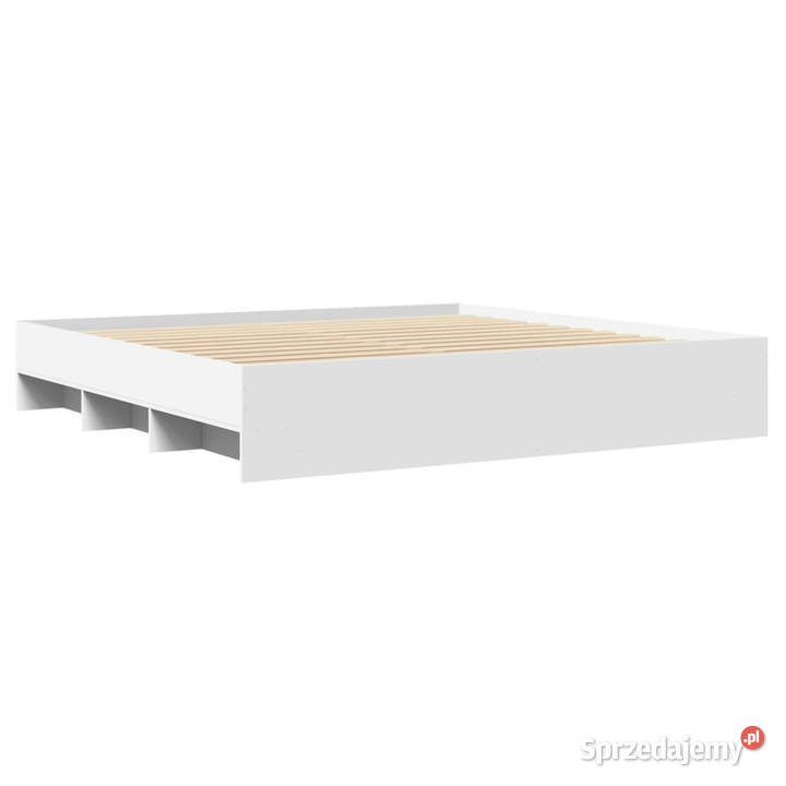 Rama łóżka biała materiał drewnopochodny 200x200 Warszawa