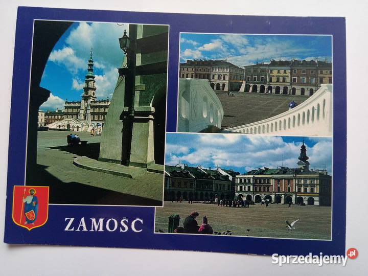 Pocztówka Zamość z lat 90tych NOWA Dąbrowa Górnicza
