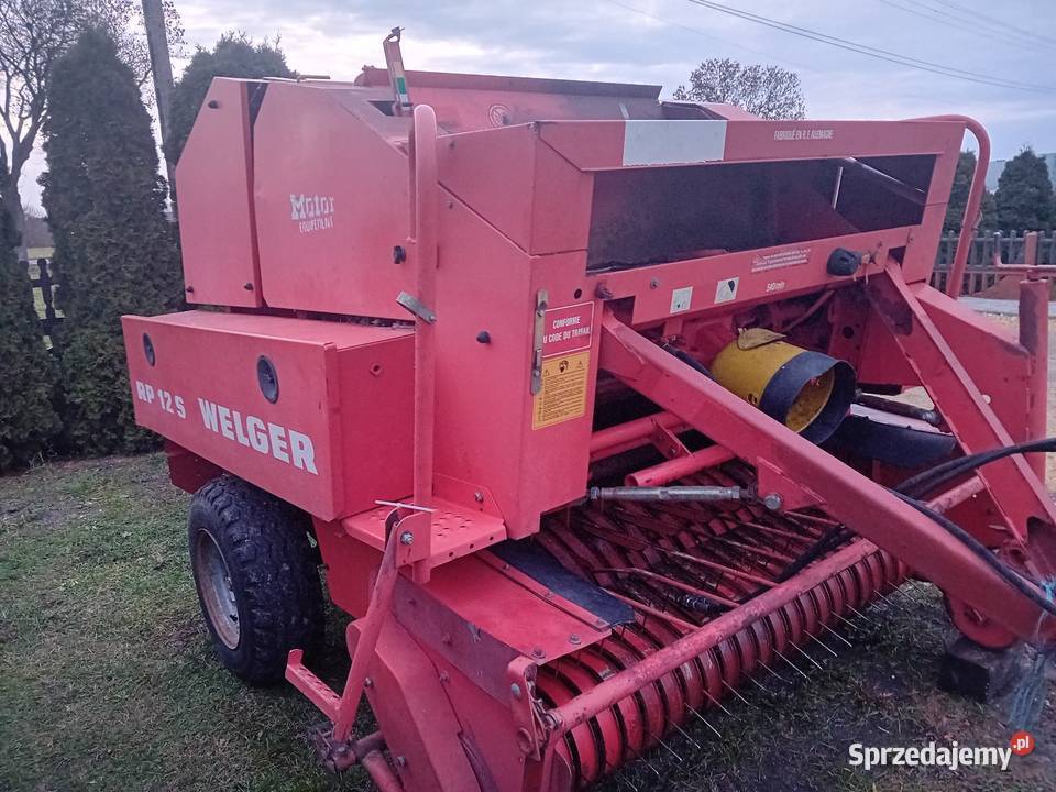 Sprzedam prase Welger Rp 12swiązanie na jeden łódzkie sprzedam
