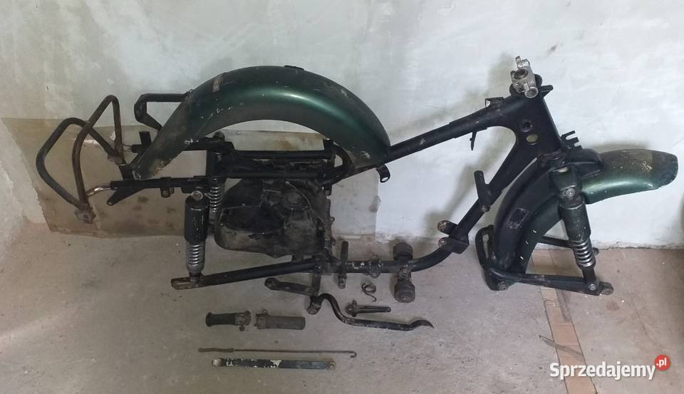 Mz es 250 rama Motocykle na części świętokrzyskie Kazimierza Wielka