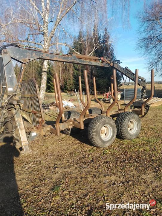 Przyczepa leśna zrywkowa HDS Nurzec-Stacja