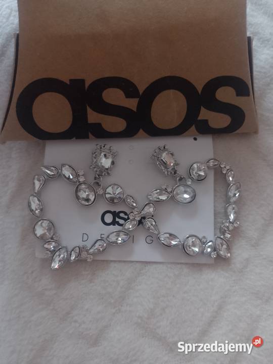 ASOS Bogato zdobione kolczyki serca z Londynu Moda i Styl małopolskie Kraków