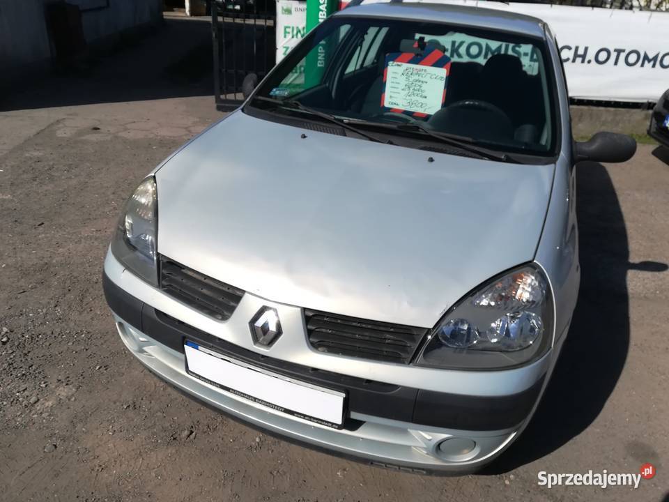 RENAULT CLIO 12I 2004r KLIMA ELES CZWK 5 DRZWI Bydgoszcz