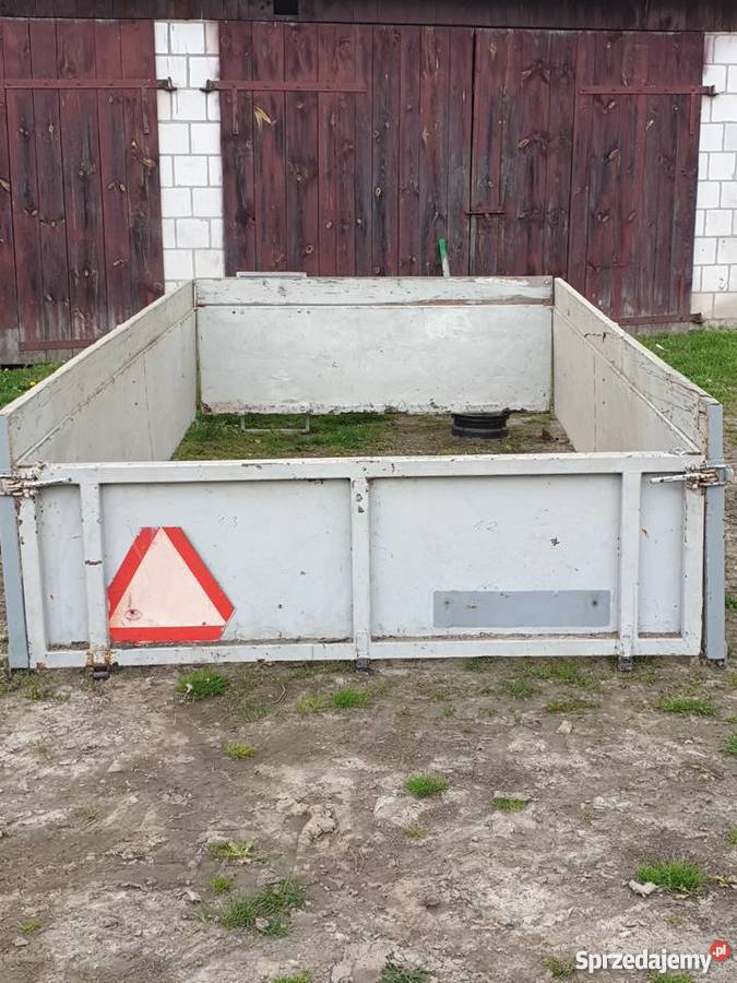 Burty do przyczepy nieuszkodzony Justynówka sprzedam
