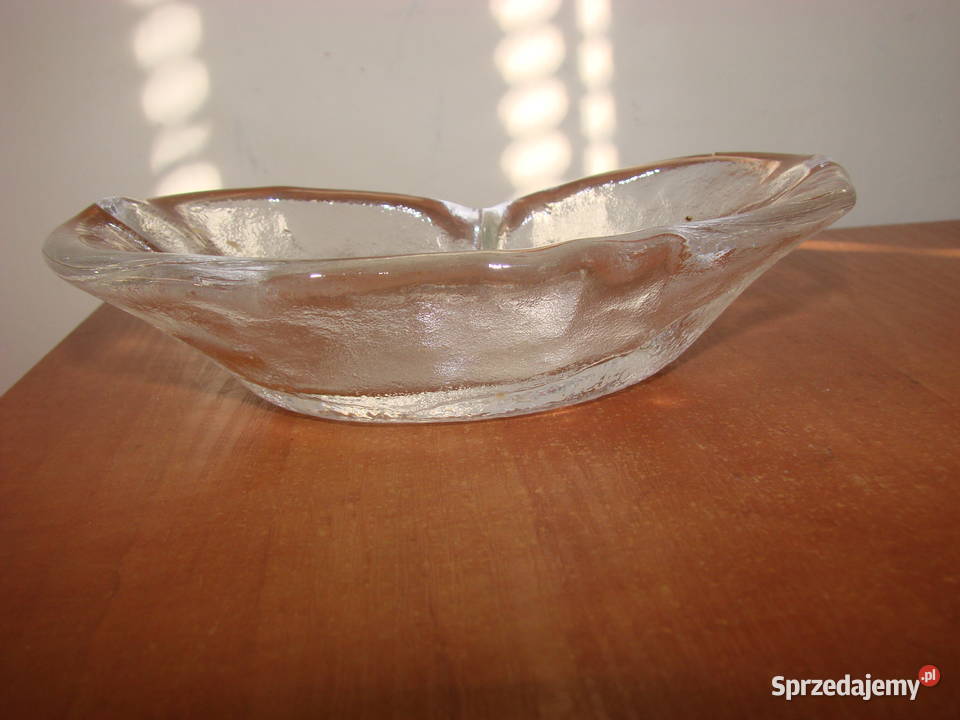 skandynawska miseczka z lanego szkła Pozostałe sprzedam