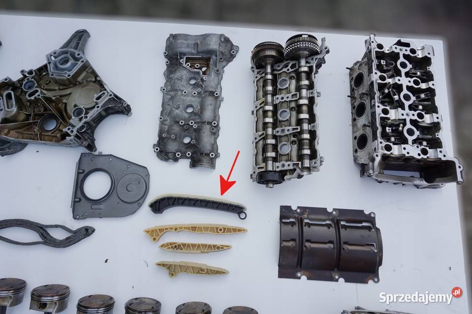 ŚLIZG ROZRZĄDU MERCEDES CLS W219 35 BENZYNA Części wielkopolskie Nowy Tomyśl