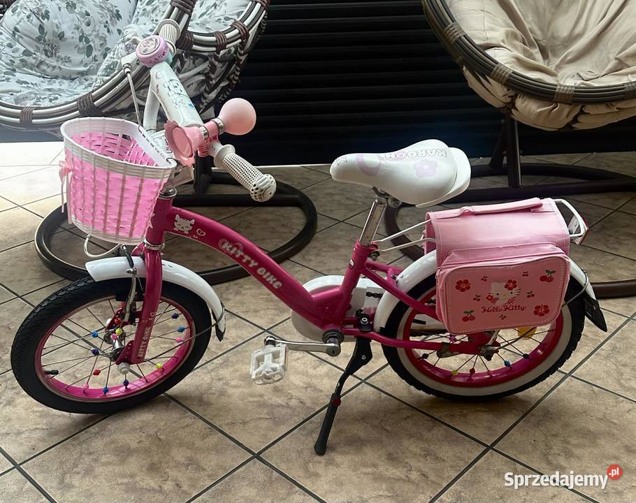 Rower dziecięcy Hello Kitty różowy 16