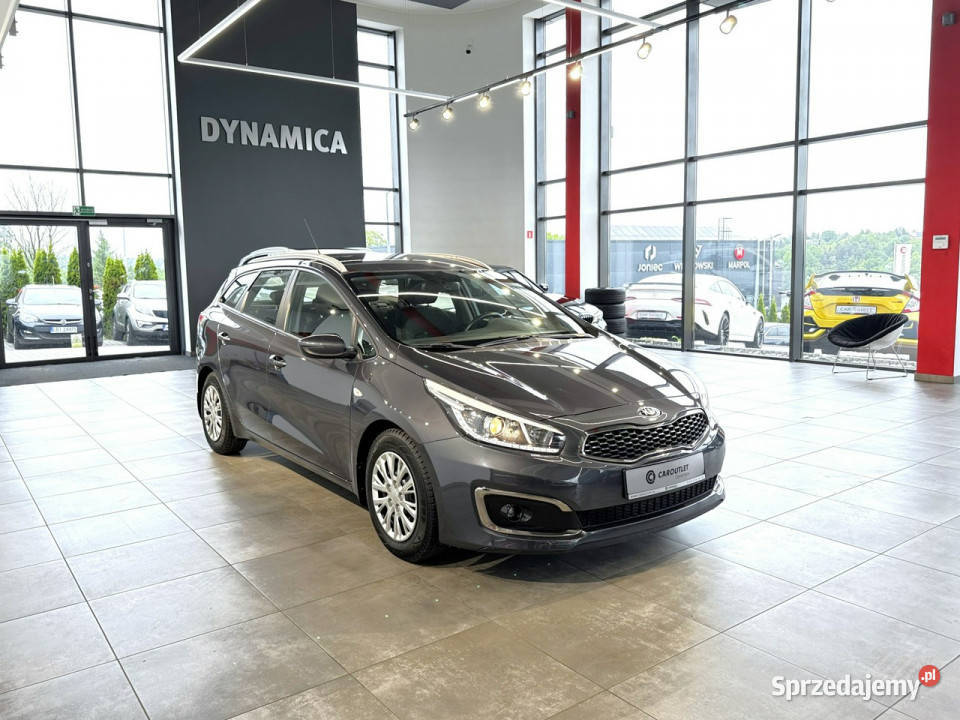 Kia Ceed SW 16GDI 135 DCT 2017 r salon 12 mcy ASR (kontrola trakcji) Myślenice sprzedam