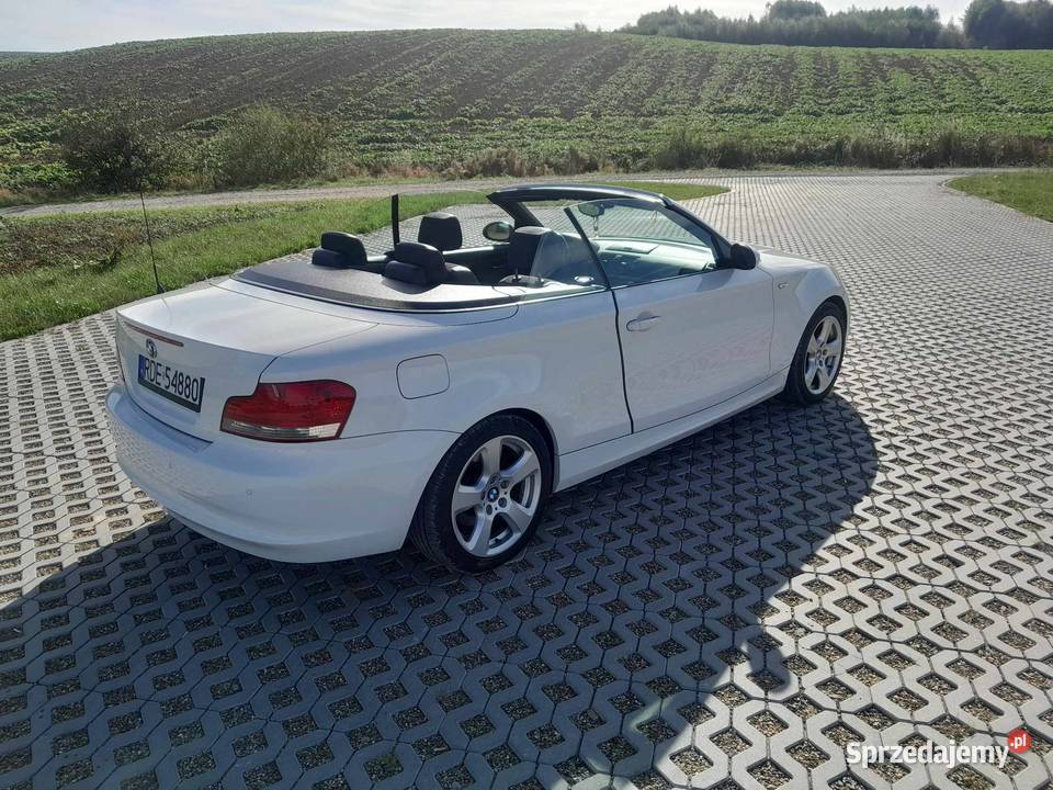 BMW 118i cabrio skórzana tapicerka podkarpackie Pantalowice