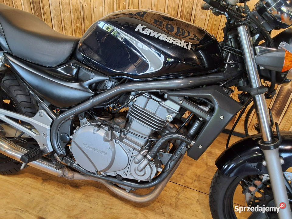 Kawasaki ER Piękny Motocykl KAWASAKI ER500 naked Stare Miasto