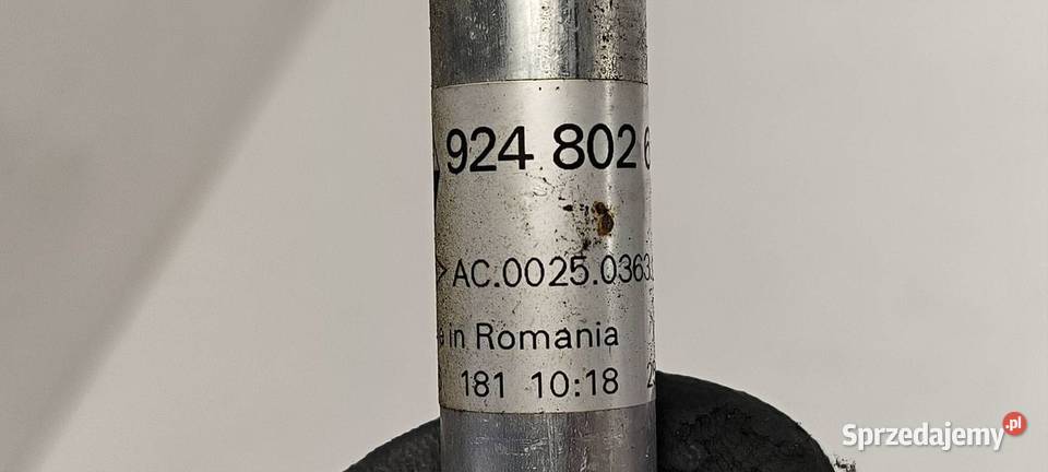 PRZEWÓD KLIMATYZACJI DACIA SANDERO II 924802845R kujawsko-pomorskie Lipno sprzedam