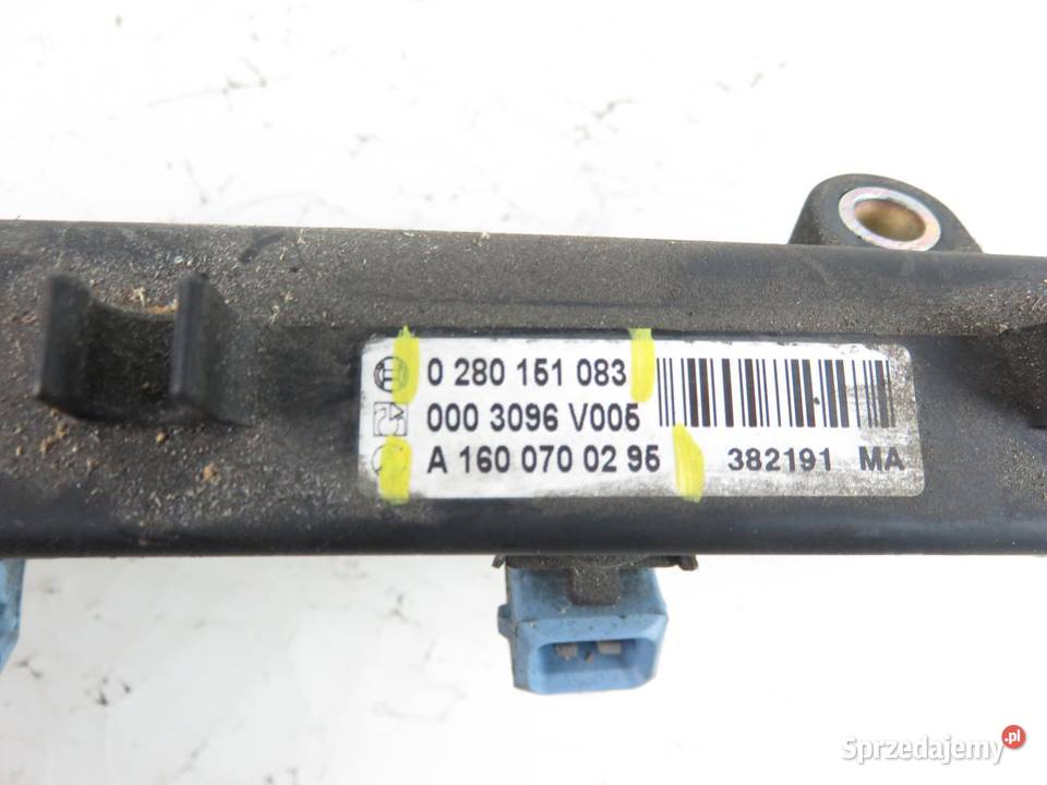 LISTWA WTRYSKOWA SMART CITYCOUPE 07 0280151083