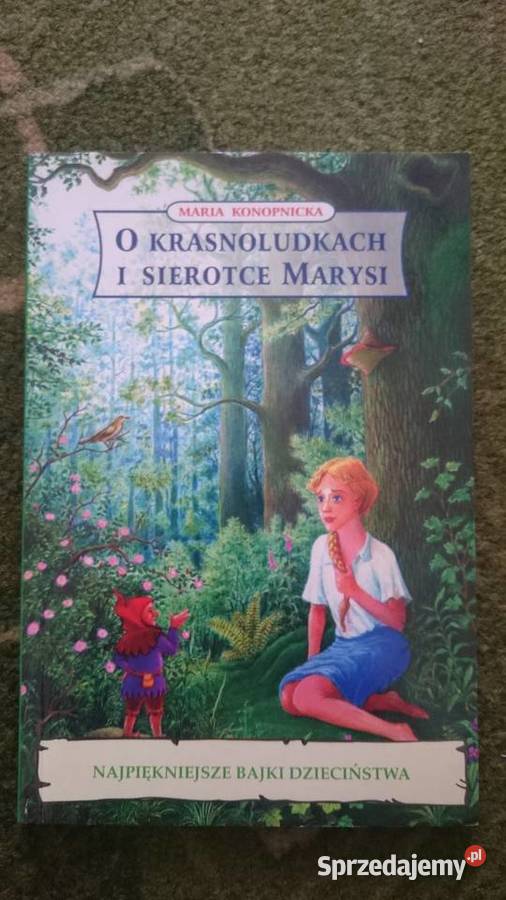 Książka bajka pt. O krasnoludkach i iserotce Marysi