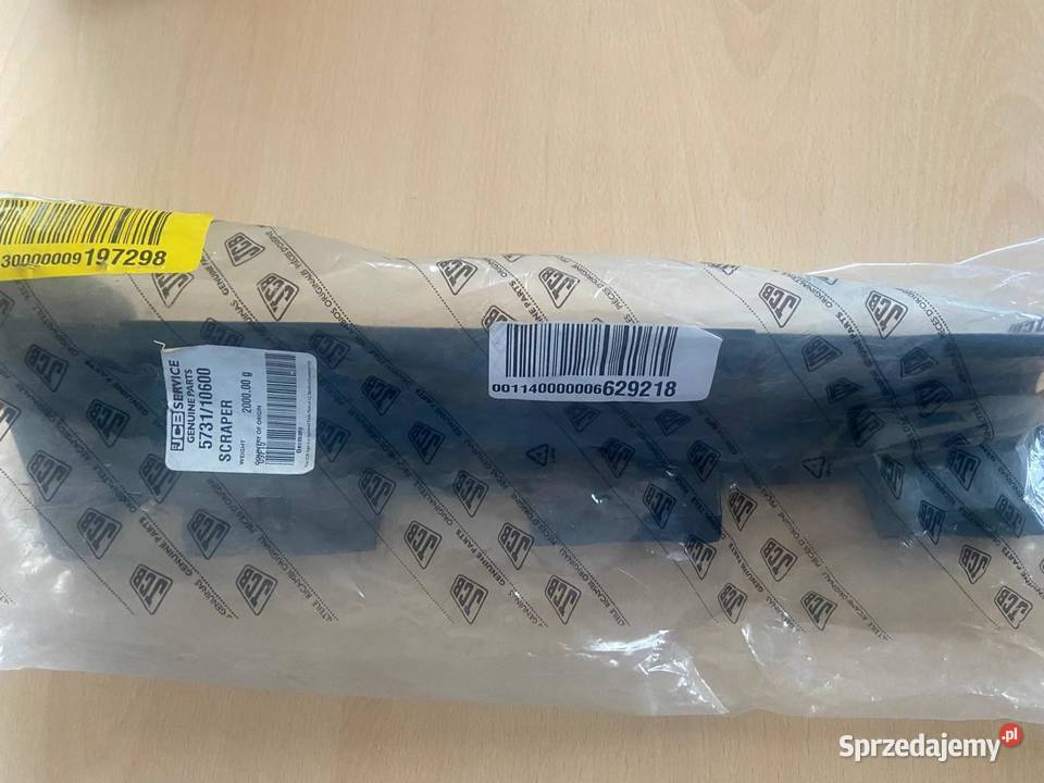 Oryginalny skrobak do walca JCB VM1500 VMD120 Suchoraba