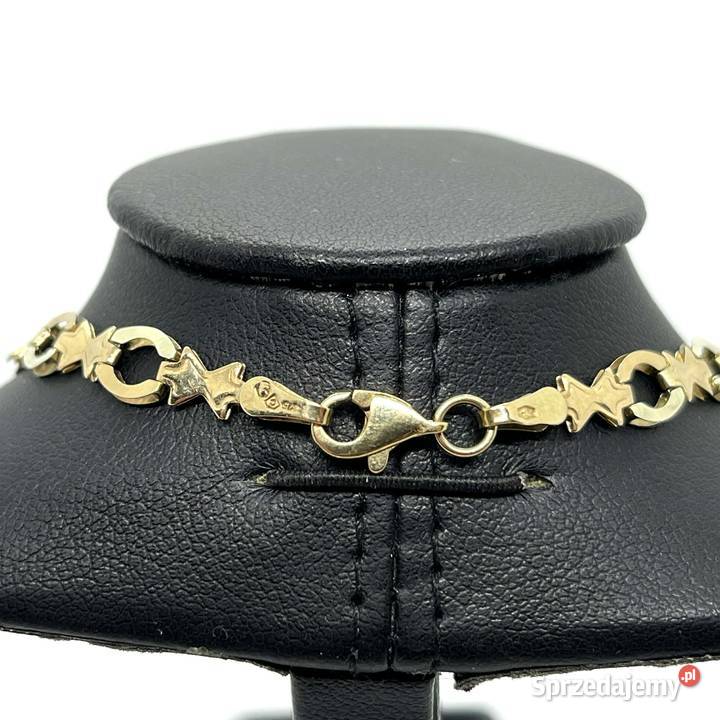 Złota Bransoletka Próby 375 301g Długość 195 złoto