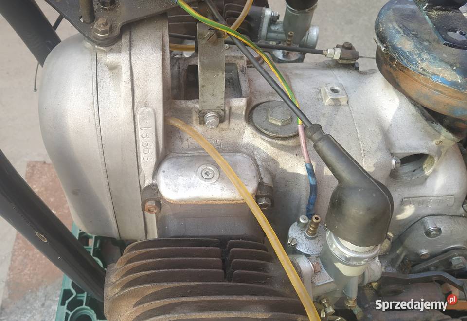 M72 1954 Rama DOKUMENTY silnik skrzynia dyfer Kalisz