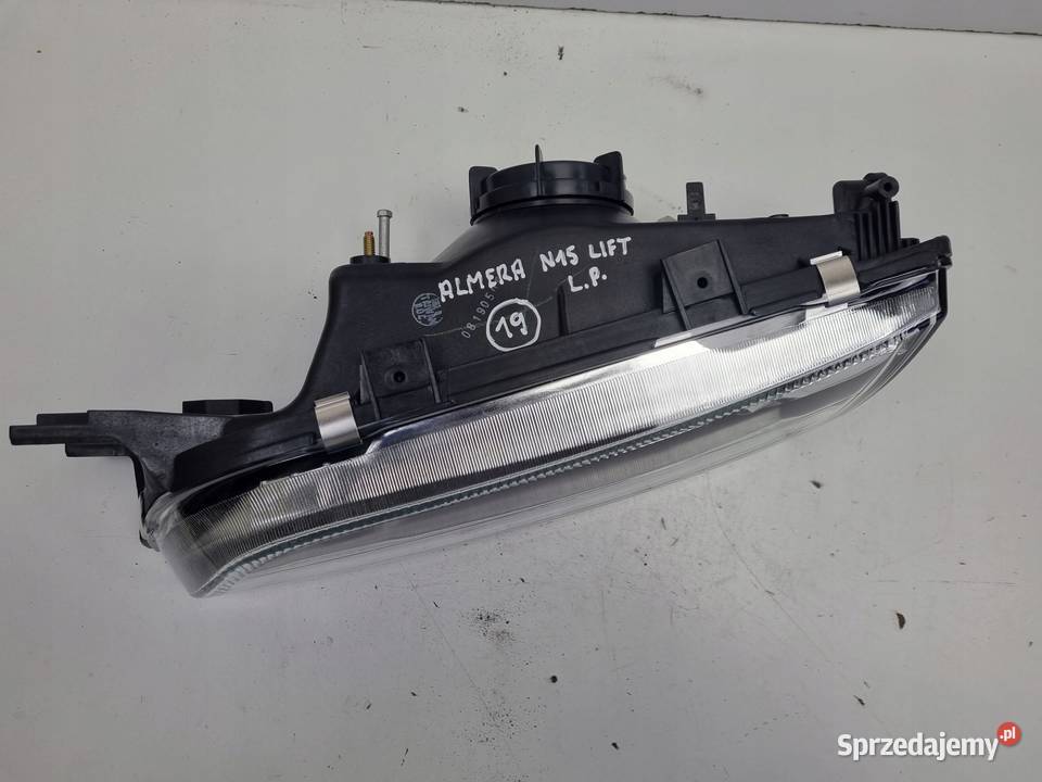LAMPA LEWA Nissan Almera N15 LIFT PRZEDNIA LEWY lubelskie Rudka sprzedam