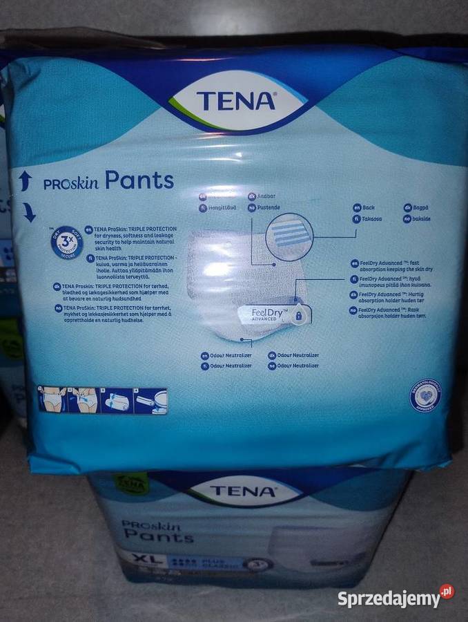 Pieluchomajtki TENA 48 sztuk ProSkin Plus