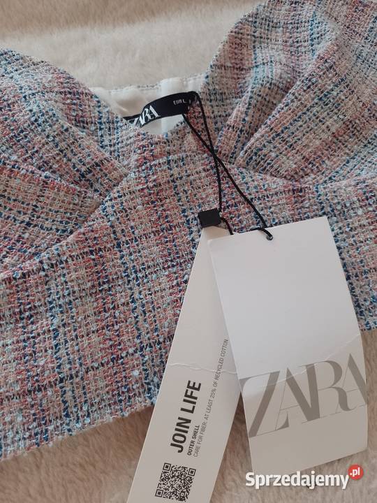 40L Zara Top z mieniącą nitką bluzka z Madrytu Kraków sprzedam