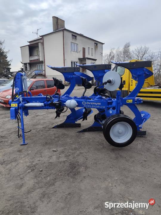 Pług obrotowy OVERUM 3 skibowy zabezpieczenie