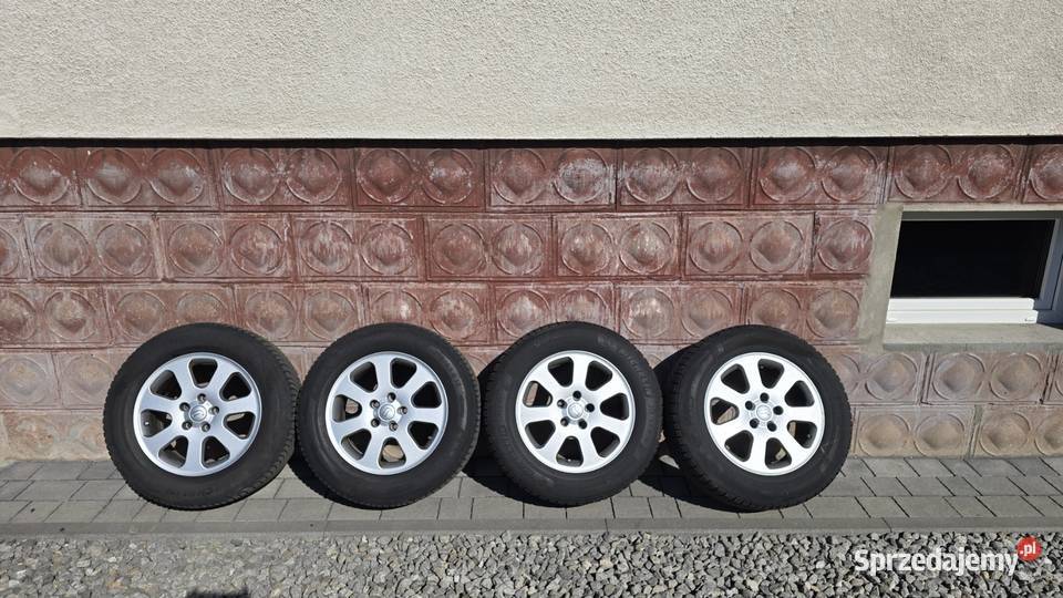 Alufelgi z oponami zimowymi Michelin 16 Rozstaw