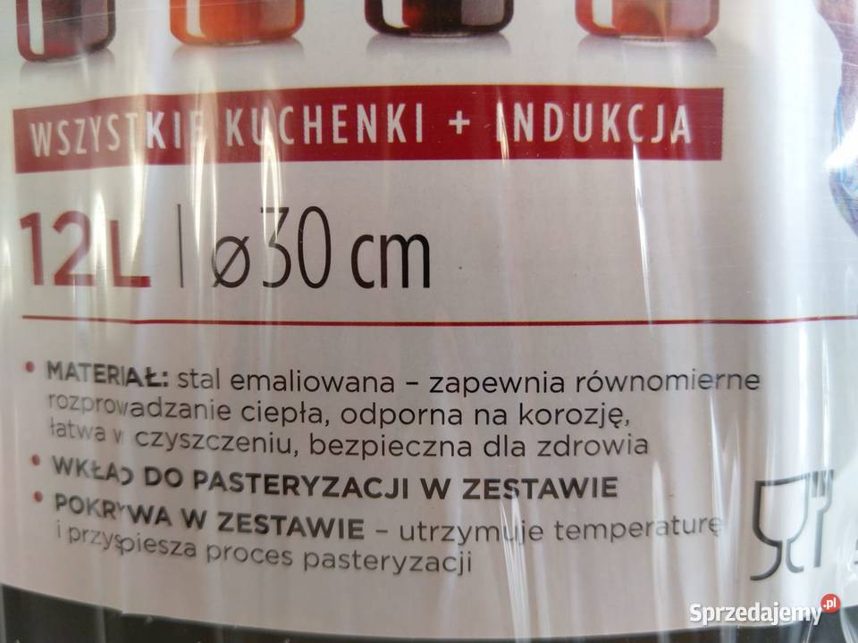 NAJTANIEJ Garnek Emaliowany Do Pasteryzacji Garnki i szybkowary Zabrze
