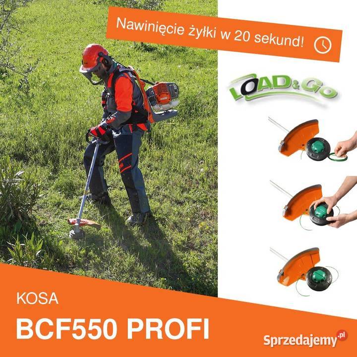 OLEO MAC BCF 550 PROFI KOSA SPALINOWA PLECAKOWA wielkopolskie Opalenica sprzedam