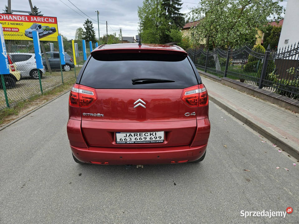 Citroen C4 Picasso Opłacony Zdrowy Zadbany ABS Kisielice