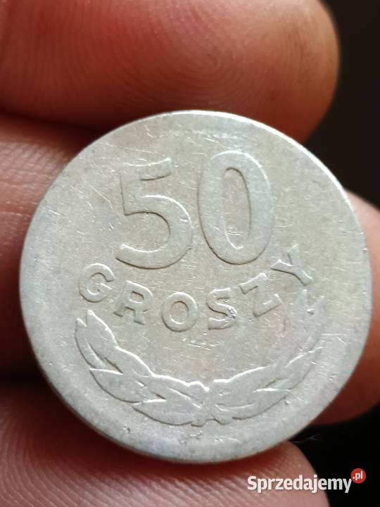 Sprzedam monetę 50 groszy 1957 mała skrętka jjjj