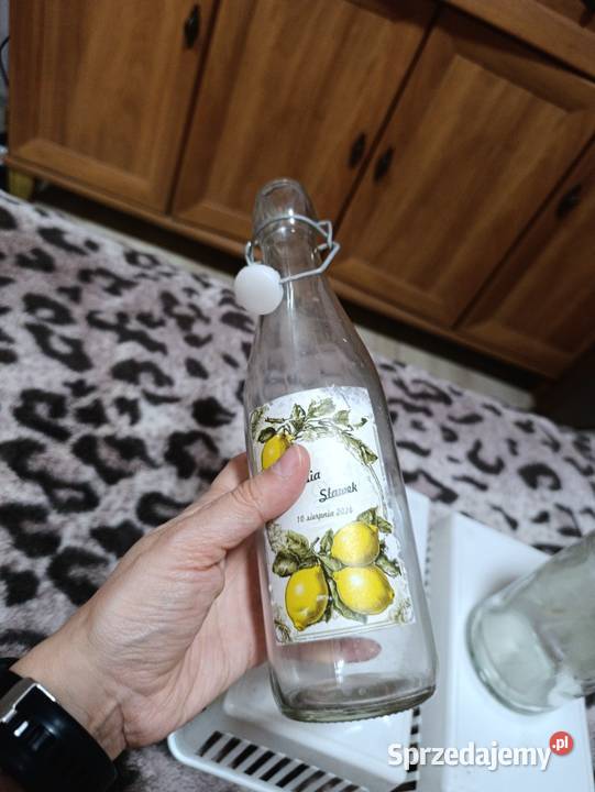 butelki ozdobne dekoracje dwie sztuki Sztuka współczesna sprzedam