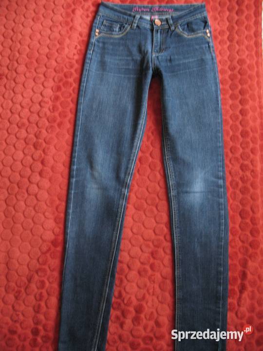 Spodnie damskie jeans 36 S biodra 88 Denim co Bez wzoru Siedlce