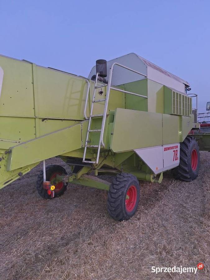 CLAAS DOMINATOR 78 39M stół 2x kosa rzepak Zbożowe Prandocin-Iły