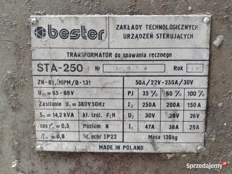 Spawarka Siłowa Zubowice