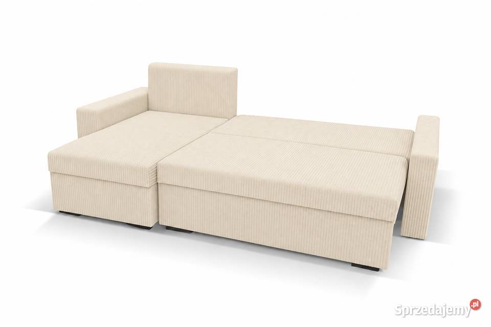 Narożnik JOY Sztruksowy Niska Producenta 228cm Gdynia
