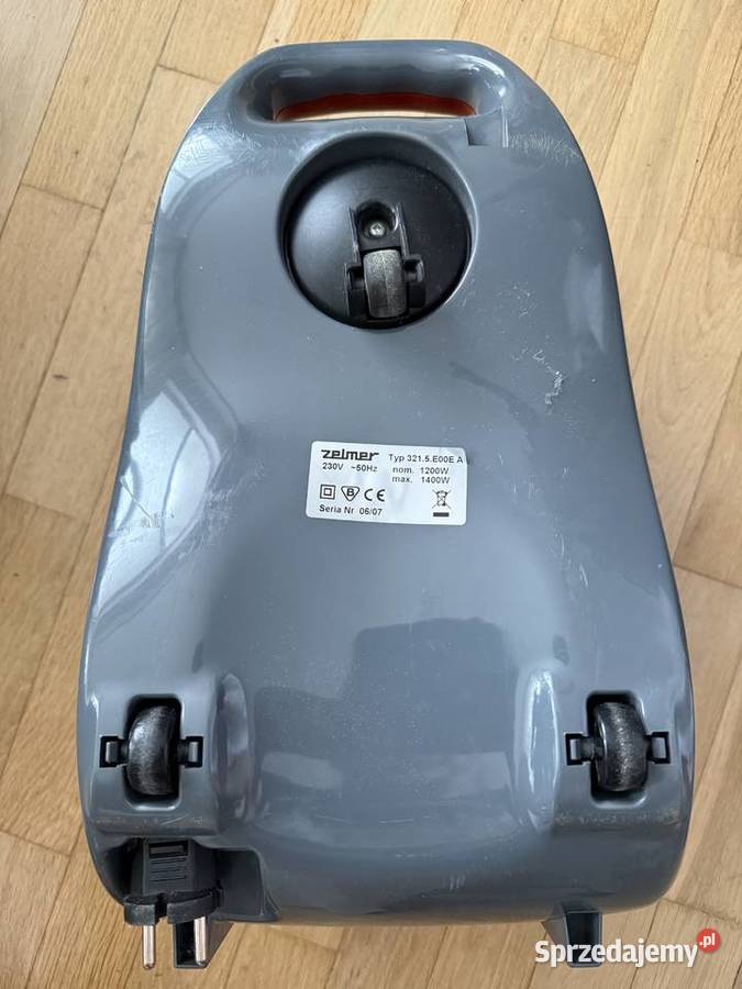 odkurzacz Zelmer czerwony 1400W Warszawa sprzedam
