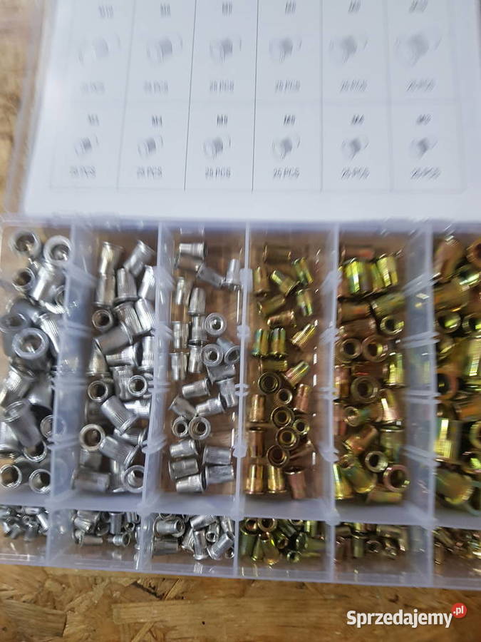 ZESTAW NITONAKRĘTEK M3M10 MIX 300 NITONAKRĘTKA Głogowa sprzedam