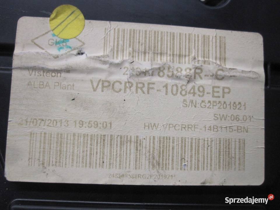 RENAULT CLIO 13r licznik zegary 248108588R Kielce