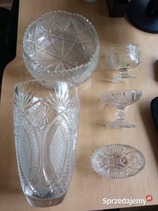 Kryształ PRL Porcelana i szkło Stalowa Wola