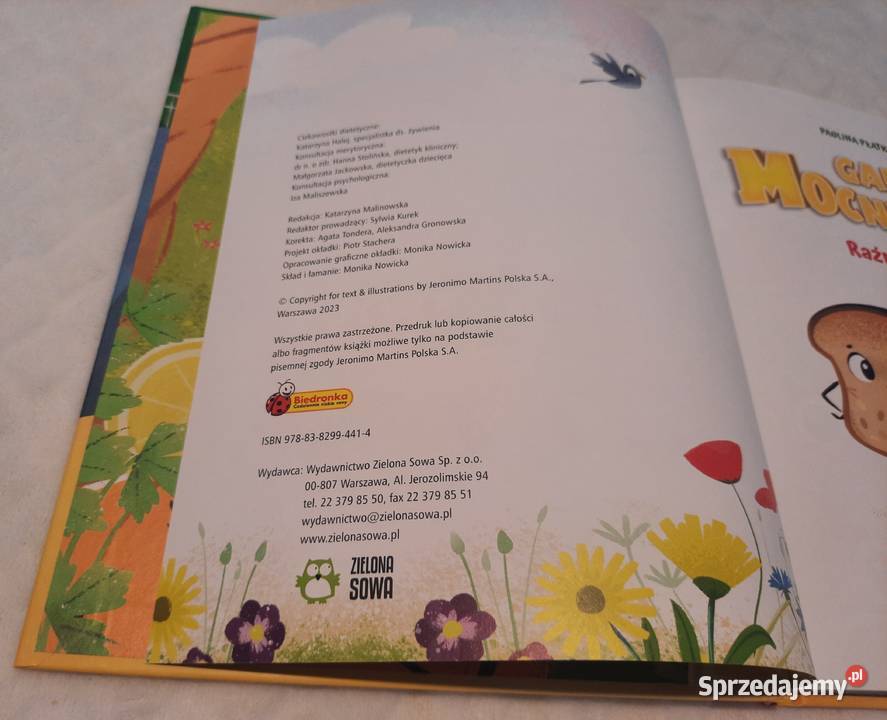 Gang Mocniaków Raźno zdrowo razowo Paulina ISBN 9788382994414 Książki dla dzieci śląskie Czeladź