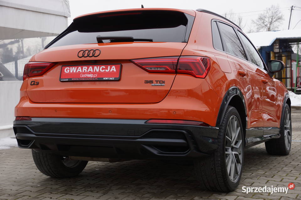 Audi Q3 20 TDI CR 4x4 SLine Navi Virtual Kamera czujnik zmierzchu Q3