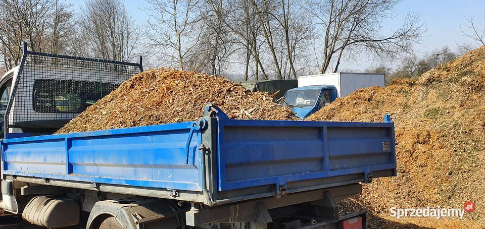 Zrębka zrębki transport mała wywrotka 35 tony małopolskie Kraków