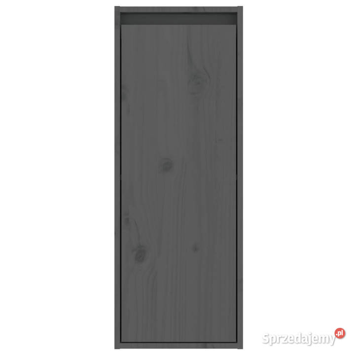Szafka ścienna szara 30x30x80 lite drewno Warszawa