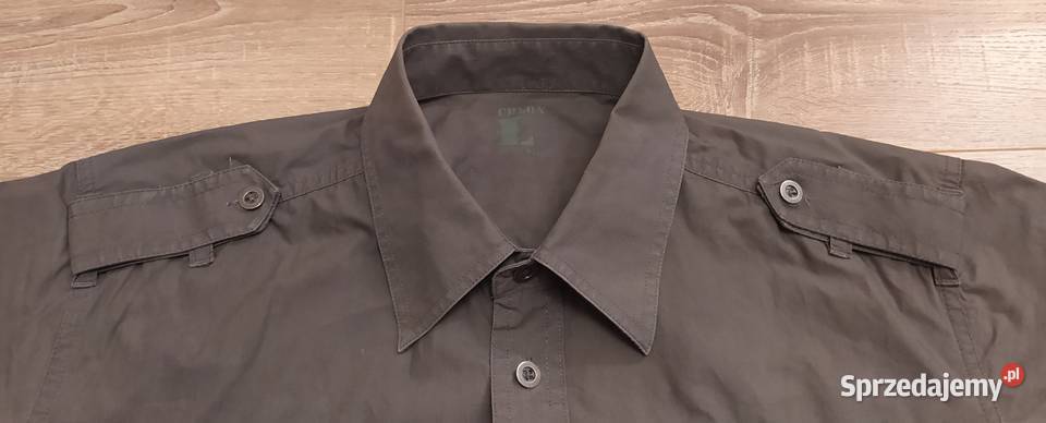 Koszula męska CREON krótki rękaw Hajnówka