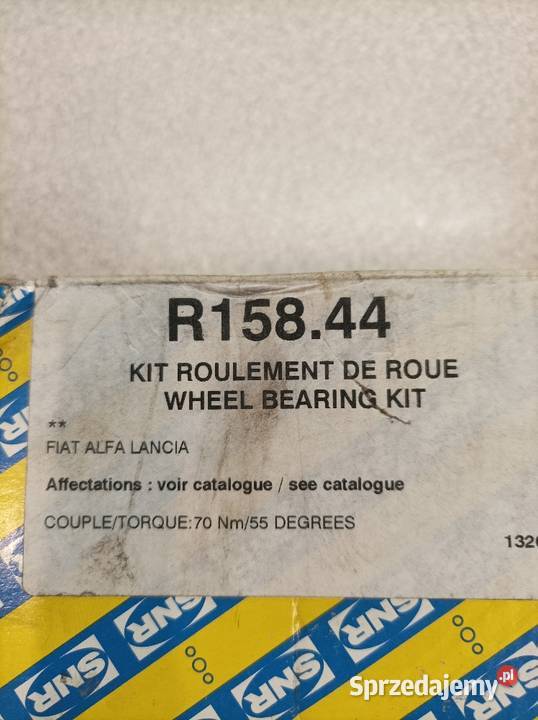 R15844 SNR Łożysko koła przód Fiat Citroen Skoczów