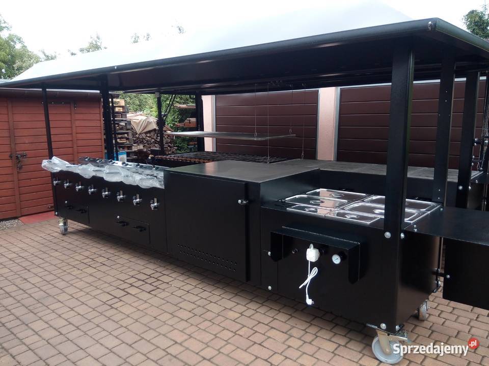 Gastronomiczny grill cateringowy gazowy węglowy wielkopolskie Damasławek
