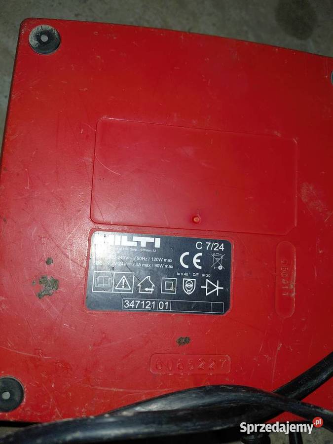 Ładowarka Hilti dwie baterie