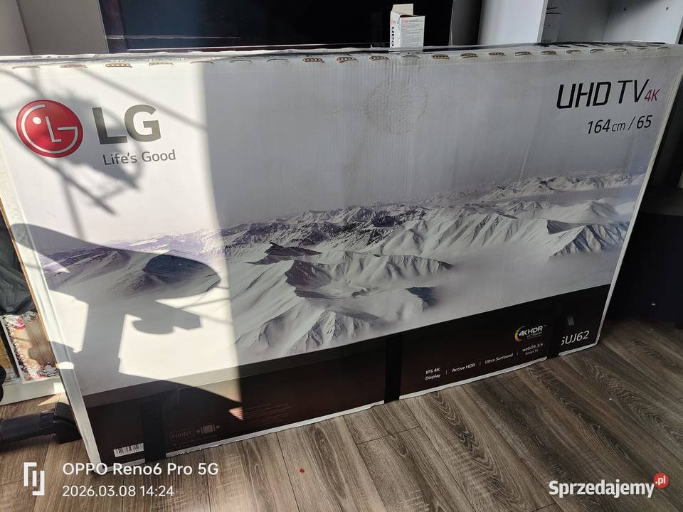 Telewizor LG 65UJ620V 65 4K UHD Stan idealny Chojnice