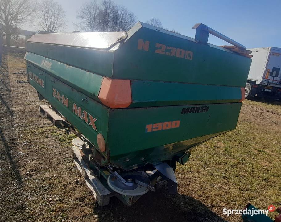 Rozsiewacz do nawozu AMAZONE ZAM 1500 2500 2700 Jastrowie