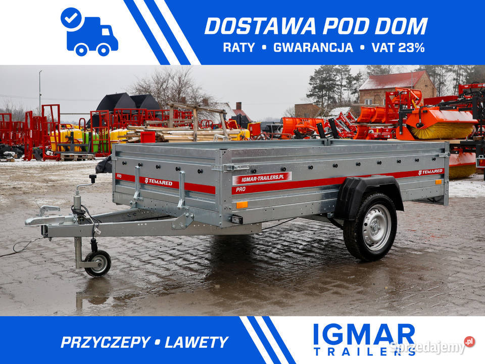 Przyczepka Samochodowa TEMARED PRO 2615R RESOR Słupsk