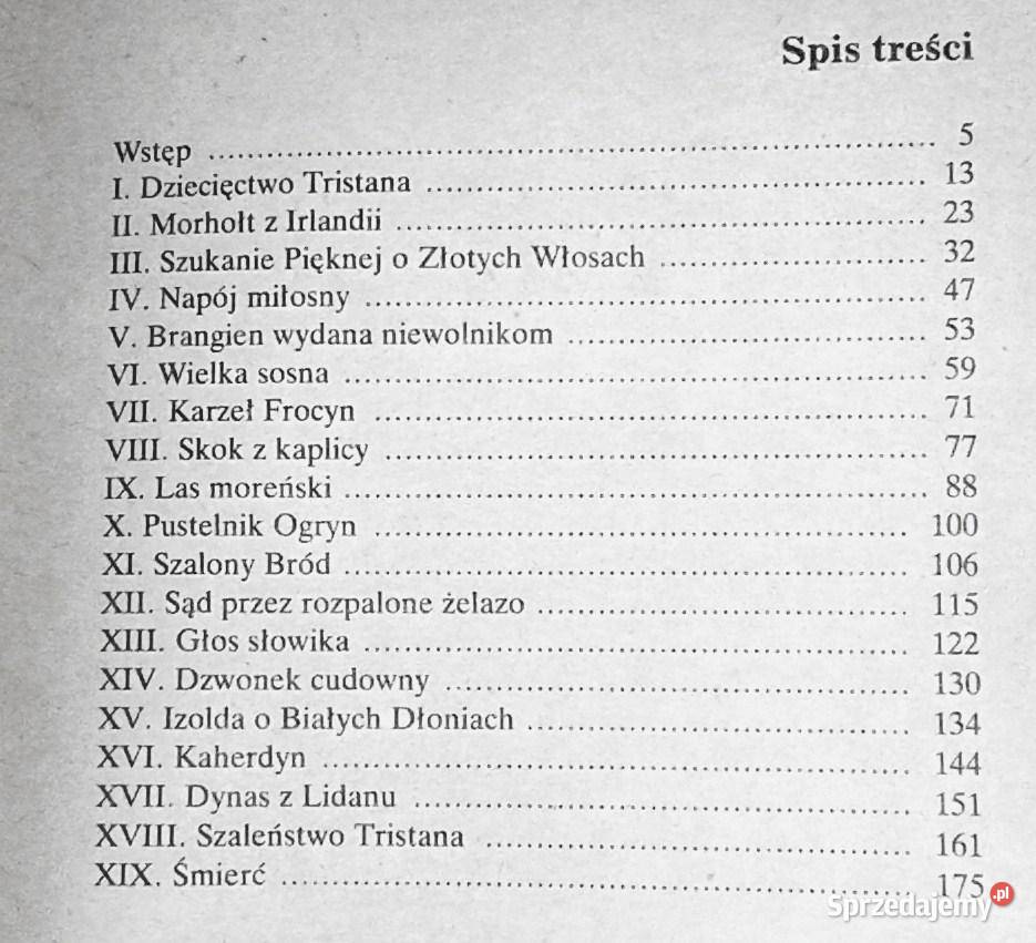 Dzieje Tristana i Izoldy Joseph Bdier miękka